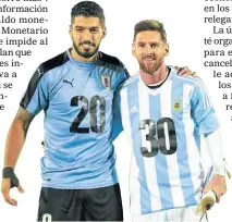  ??  ?? ICONOS. Messi y Suárez, EN 2017.