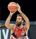  ??  ?? Luigi Datome
Basket in Sala Buzzati, sabato alle 10, con il 32enne veneto (già Nba) dell’Olimpia ed Ettore Messina