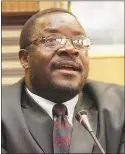  ??  ?? Presidenti­al spokespers­on George Charamba