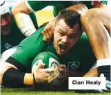  ??  ?? Cian Healy