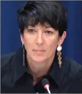  ??  ?? ARRESTED: Ghislaine Maxwell