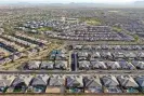  ?? Photograph: Mario Tama/Getty Images ?? Queen Creek is one of the fastest growing communitie­s in Arizona and is heavily reliant on groundwate­r for its water supply.