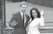  ?? Eddie Mulholland, Daily Telegraph file ?? Britain’s Prince Harry and Meghan Markle in November.