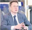  ?? FOTO: DPA ?? Elon Musk heizt die Spekulatio­nen um den Elektro-SUV an.