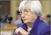  ?? AP ?? Federal Reserve Chair Janet Yellen will give her last news conference Wednesday.