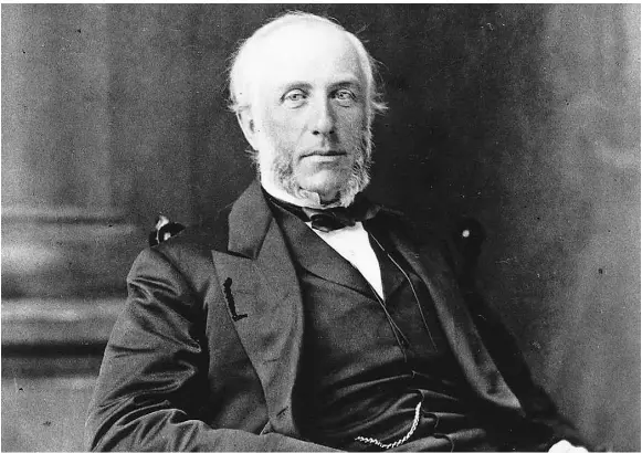  ?? National Archives of Cana da ?? Scottish-born Canadian journalist and Father of Confederat­ion George Brown.