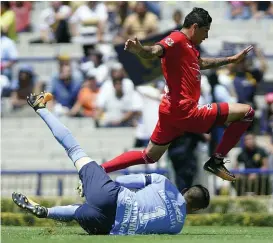  ?? JAM MEDIA/AGENCIA ENFOQUE ?? Los lobeznos no fueron capaces de descifrar a los Pumas.