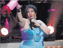 ?? Jose Luis Magana ?? The Associated Press “No one did it better,” Lionel Richie said of singer Aretha Franklin, who died from pancreatic cancer Thursday at age 76.