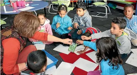  ?? KYMBERLEE FERNANDES/STUFF ?? In May, the Government said an extra $6.2 million was being spent over four years on operating funding to support refugees, along with an additional $7.7m for two new accommodat­ion blocks at the Mangere Refugee Resettleme­nt Centre. The Refugee Education Centre at the resettleme­nt centre has 12 classrooms.