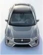  ??  ?? The Jaguar E-Pace will take some styling cues from the I-Pace up front.