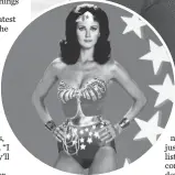  ?? THE KOBAL COLLECTION ?? Lynda Carter starred onWonder Woman from 1975- 79.