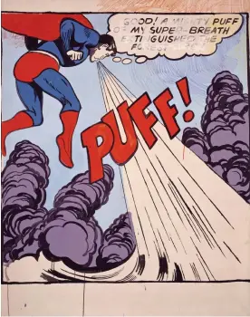  ?? (™ DC Comics. All rights reserved / The Andy Warhol Foundation for the Visual Arts, Inc. / Artists Rights Society (ARS) New York) ?? Andy Warhol, Superman, 1961.