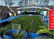  ??  ?? At last, with FIFA 21 you can play ‘volta’ in the spiritual home of street football: Dubai.