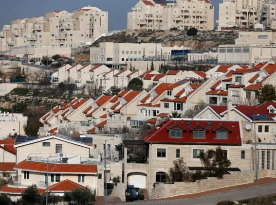  ??  ?? They met in the Israeli settlement of Efrat, on the southern outskirts of Bethlehem (AFP/Getty)