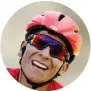  ?? ANSA ?? Nairo Quintana, 39 anni, ieri al traguardo