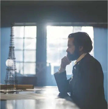  ?? — PHOTOS: LES FILMS SÉVILLE ?? The new movie Eiffel, starring Romain Duris as the tower's creator, is rife with clichés and outlandish plot points.