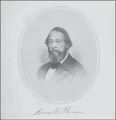  ?? BEINECKE LIBRARY/BEINECKE LIBRARY ?? Amos Beman, a prominent abolitioni­st, and descendant of Caeser Beman, a freed slave.