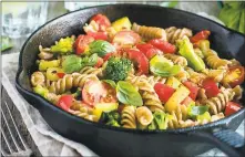  ?? PHOTO COURTESY OF ANNA SHEPULOVA ?? Broccoli florets and Italian sausage add plenty of flavor and color to this easy one-pot pasta dish.