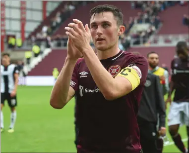  ??  ?? John Souttar has Dundee United to thank for building a pathway for his success at Hearts, says former Tannadice team-mate Mark Wilson