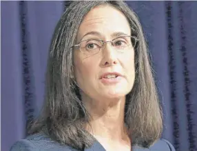  ?? | M. SPENCER GREEN/ AP FILE ?? Illinois Attorney General Lisa Madigan says she won’t seek re- election — and apparently is not planning to run for mayor of Chicago or governor.