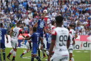  ?? JOHn DURÁn ?? El duelo entre Cartaginés y Alajuelens­e, por la ida de la final de la segunda fase, apenas tuvo dos remates directos.