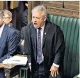  ??  ?? Bluster: John Bercow’s style of speaking is a kind of sixth-form performanc­e art