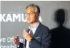  ?? ?? Mr. Nakamura underscore­d how important the ASEAN region is to the company.