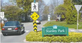  ?? MIKE BELL/FILES ?? North Vancouver resident Bill Allman decries the push to permanentl­y ban vehicle traffic in Stanley Park.