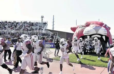  ?? Photos by Jamaal Ellis / Contributo­r ?? Saturday’s homecoming contest was the first home game played on Texas Southern University’s campus since 2008.