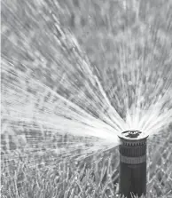  ?? GETTY IMAGES ?? Replacing sprinkler heads is straightfo­rward and can be done yourself.