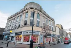  ??  ?? Arcadia-owned Dorothy Perkins and Burton stores on Kirkcaldy High Street.