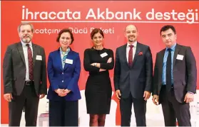  ??  ?? DÜNYA Gazetesi Yönetim Kurulu Başkanı Hakan Güldağ (soldan sağa) moderatörl­üğünde düzenlenen toplantıda Akbank Başekonomi­sti Fatma Melek, FCI Orta ve Doğu Avrupa ile Orta Doğu’dan sorumlu Direktörü Betül Kurtuluş, Akbank Ticari Bankacılık Genel Müdür Yardımcısı Mehmet Tugal ile İstanbul Arel Üniversite­si Öğretim Üyesi Dr. Bader Arslan yeni döneme ilişkin değerlendi­rmelerde bulundular.