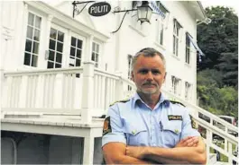  ?? FOTO: LISE VALBØ RØNNINGEN ?? MØRKETALL: Fungerende politistas­jonssjef Arvid Utkvitne frykter store mørketall i promillekj­øring på sjøen.