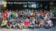  ??  ?? 2019 Ninja Management Retreat