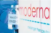  ?? JOEL SAGET/GETTY-AFP ?? The Food and Drug Administra­tion is expected to quickly OK Moderna’s COVID-19 vaccine.