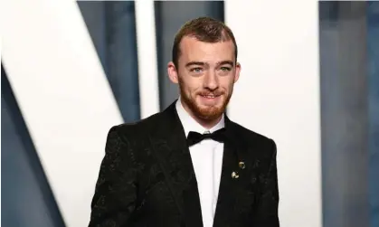  ?? Photograph: Dimitrios Kambouris/WireImage ?? Angus Cloud at the 2022 Vanity Fair Oscar party in California.