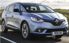  ??  ?? Failed in tests: The Renault Grand Scenic 1.6 dCi 130