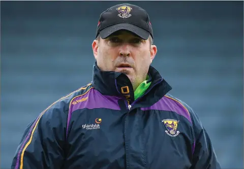  ??  ?? Eamonn Scallan, who is set to be named the new Wicklow hurling manager.