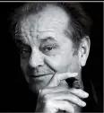  ??  ?? Jack Nicholson