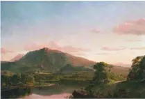  ??  ?? Frederic Edwin Church (1826-1900), Vermont Scenery, 1852. Oil on canvas, 18 x 26/ in. Bequest of James R. and Barbara R. Palmer.