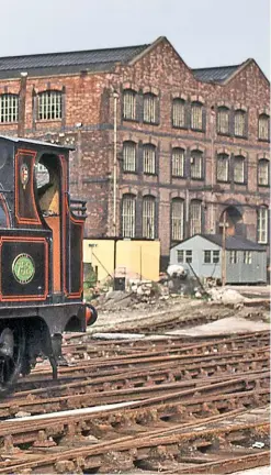  ?? RICHARD GREENWOOD ?? Carrying the lined LYR black that it wore during its first stint in preservati­on – and which will be reapplied at a later date – No. 752 arrives at Manchester’s Liverpool Road station following the ‘Rocket 150’ celebratio­ns in 1980, having travelled under its own steam on the main line from Bold Colliery.