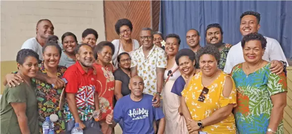  ?? Waisea Nasokia ?? Members of FASA during their talanoa session at the Nadi Civic Centre. Photo: