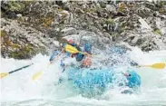  ?? GETTY ?? Whitewater rafting in California is expected to be intense this season after an exceedingl­y wet winter.