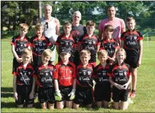  ?? The Kenmare Under-11 team that participat­ed in the Dylan Crowley Football Tournament at Gneeveguil­la GAA Grounds on Saturday. ??