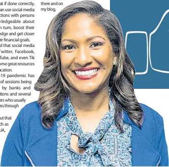  ?? CONTRIBUTE­D ?? Gillian Jackson, senior business adviser, The Jamaica National Group