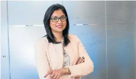  ?? /Supplied ?? Ready for the task: Vedanta Africa Base Metals CEO Deshnee Naidoo is targeting the restoratio­n of profit, and cobalt and electricit­y generation at Konkola Copper Mines in Zambia.