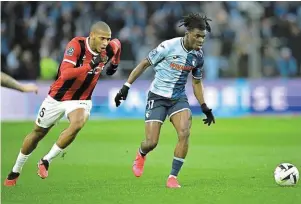  ?? | PHOTO : AFP ?? Expulsion pour Todibo, doublé pour Sabbi : fortunes diverses au Havre.