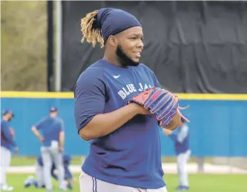  ??  ?? Vladimir Guerrero Jr. es uno de los portentos de la considerad­a mejor camada de Julio 2 en el 2015, que produjo a estelares como Eloy, Soto, Tatis Jr y Devers