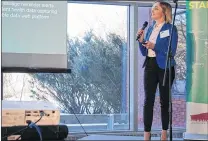  ?? SUBMITTED PHOTO ?? As one of the winners of this year’s Memorial Centre for Entreprene­urship Startup Cup, Chrissy Rossiter received $10,000 to help get her company Peachy off the ground. The company is designing software of the same name that aims to give seniors more...