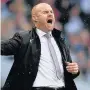  ??  ?? DY HARD Sean Dyche says he is desperate to succeed